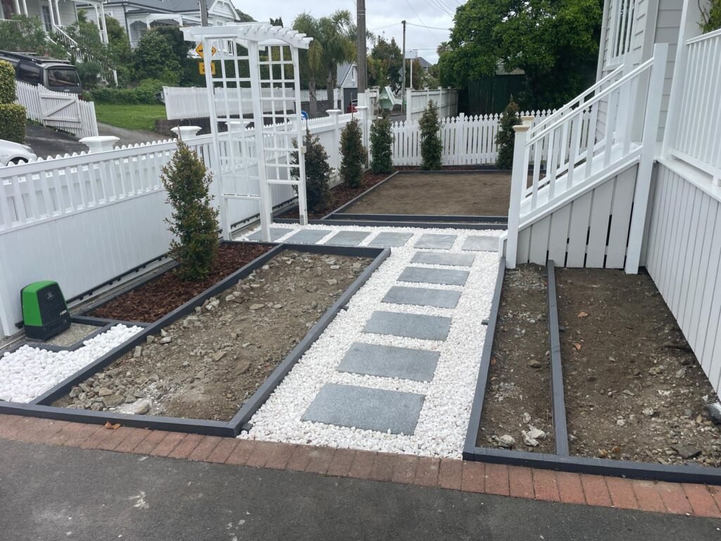 Landscaping project in Browns Bay, Auckland by ReadyGo Group